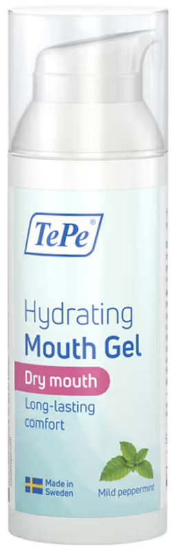 TePe® Hydrating Mouth Gel, Mild Peppermint - 50ml.